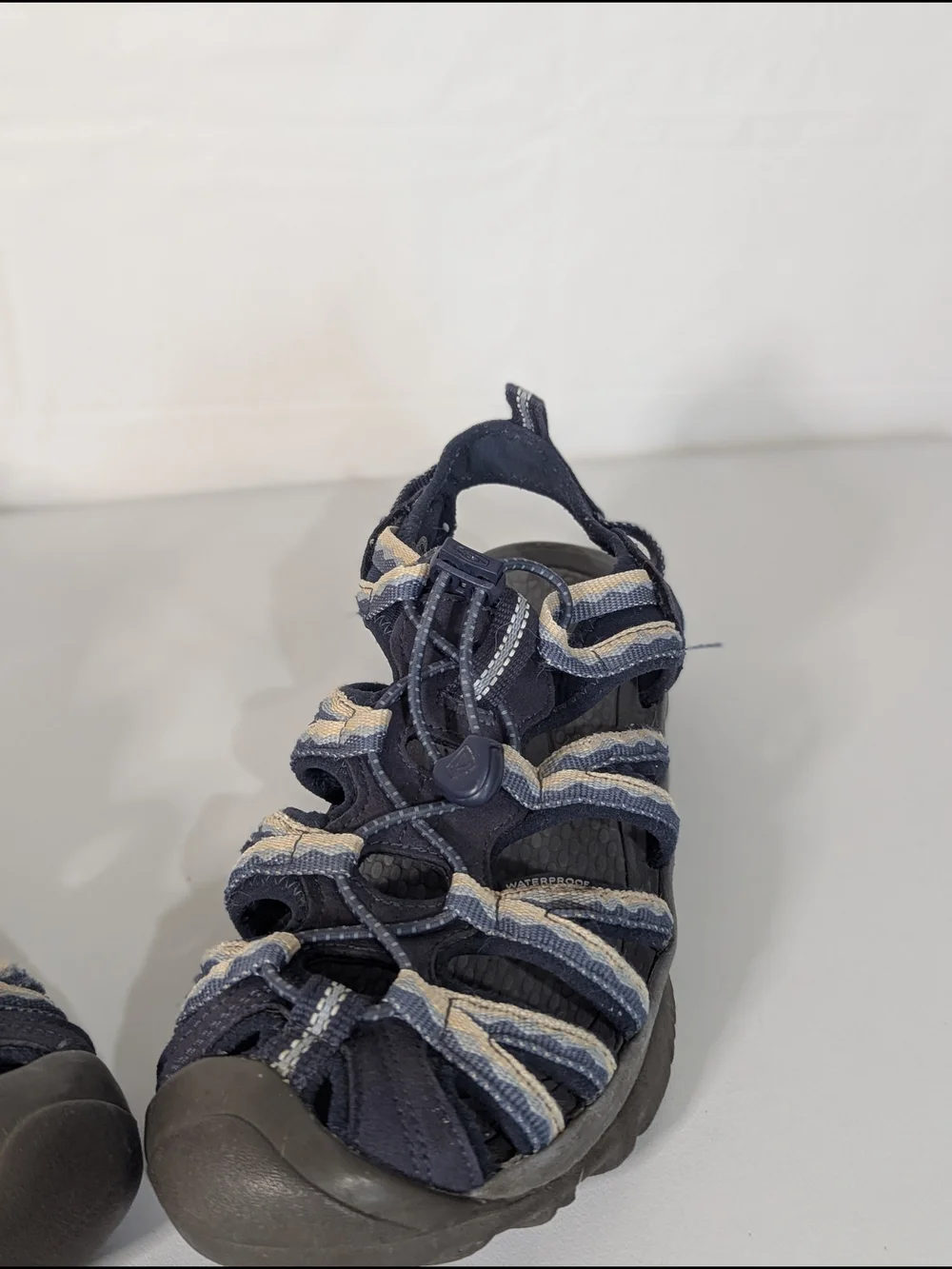 KEEN Newport H2 Women's Sport Hiking Water Sandals Navy Blue Size 8.5 Waterproof